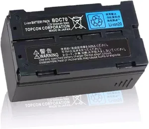 / 1-Pack / BDC70 Battery 7.2V 5240mAh Li-Ion Battery for Topcon Sokkia Total Station/GPS