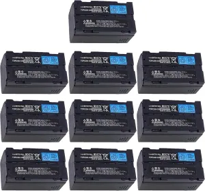 ◘ [10 Pack] 7.2V 5240mAh BDC70 Rechargeable Lithium Battery for Topcon, Sokkia Total Stations/GPS Station and GNSS Receivers
