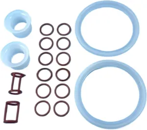 1 Bag of Gaskets Red Seal Rings，Compatible with MK Soft Ice Cream Machines Spare Parts Replacement Fittings