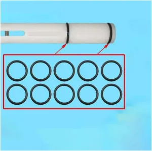 10pcs One Bag Seal Rings Spare Parts Gaskets Rubber O-Rings for Valve Rods Soft Ice Cream Machines