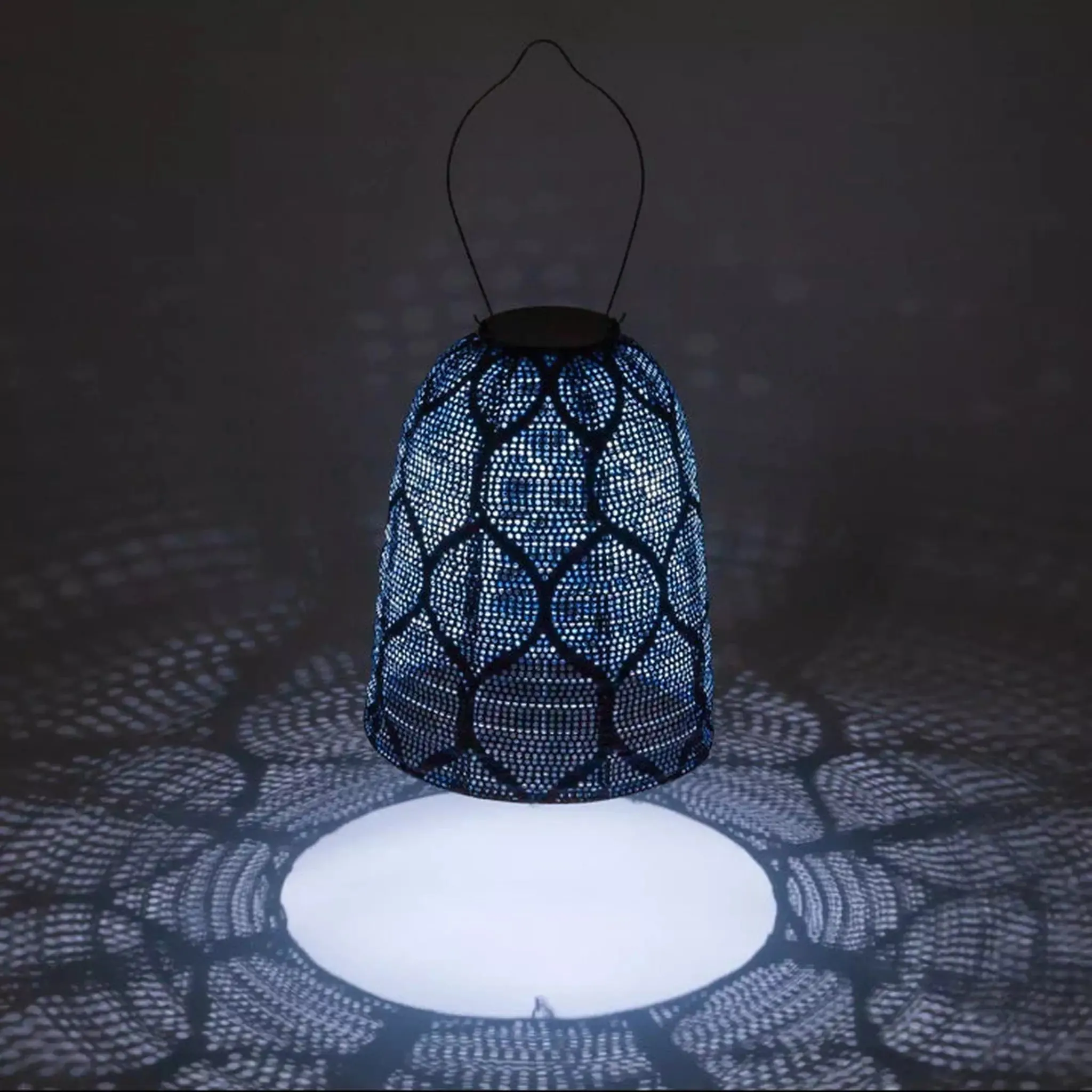 11" Bell Solar Lantern
