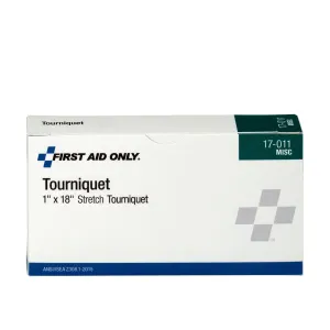 1" x 18" Rubber Tourniquet, 1 Per Box