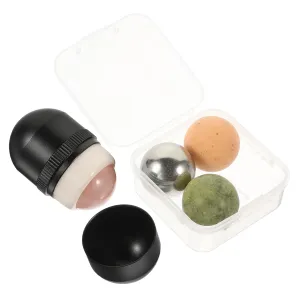 1set Facial Massage Roller Portable Jade Roller for Eye and Face Care Compact Beauty Tool for Skincare Absorption for Mom Wife and Daughters