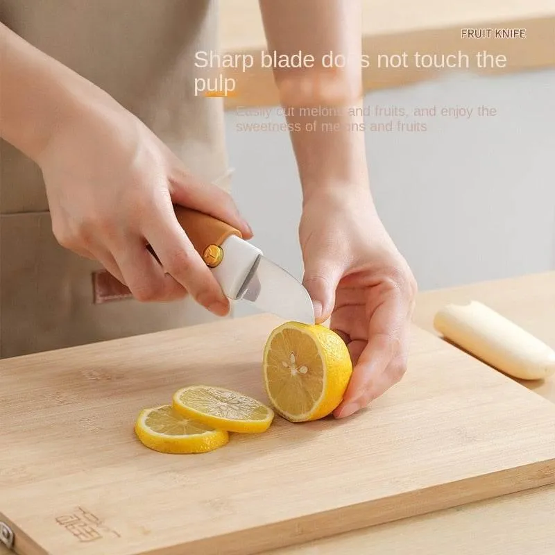 2-in-1 Vegetable Peeler and Mini Chef Knife - Kitchen Tool