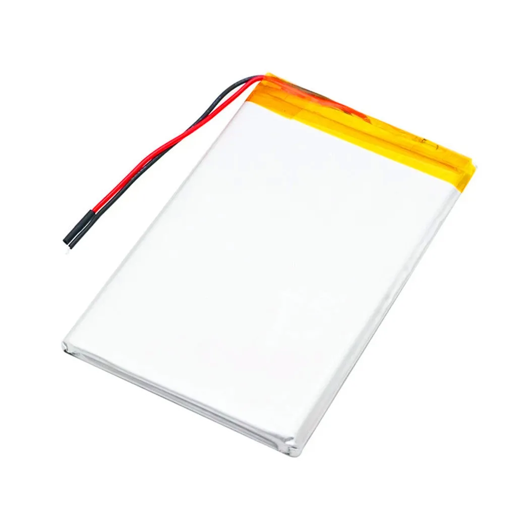 2 packs of rechargeable 606090 3.7 V 5500 mAh lithium polymer lithium battery with protective PCB charging module