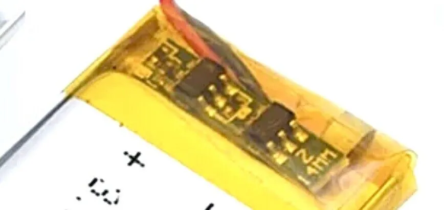 2 X 3.7V 40mAh MINI LiPo Rechargeable Battery Mp3 GPS Headphone Headset 501012