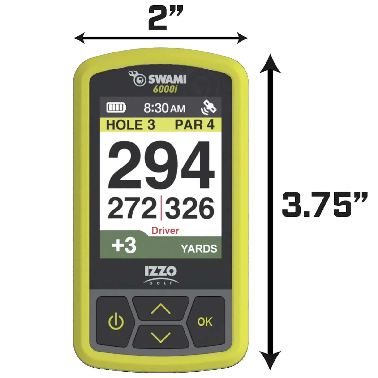 2025 Izzo Swami 6000i Golf GPS Rangefinder