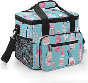 22.5L Waterproof Soft Cooler BagInsulated Lunch Box for Camping Fishing Beach Road Trips