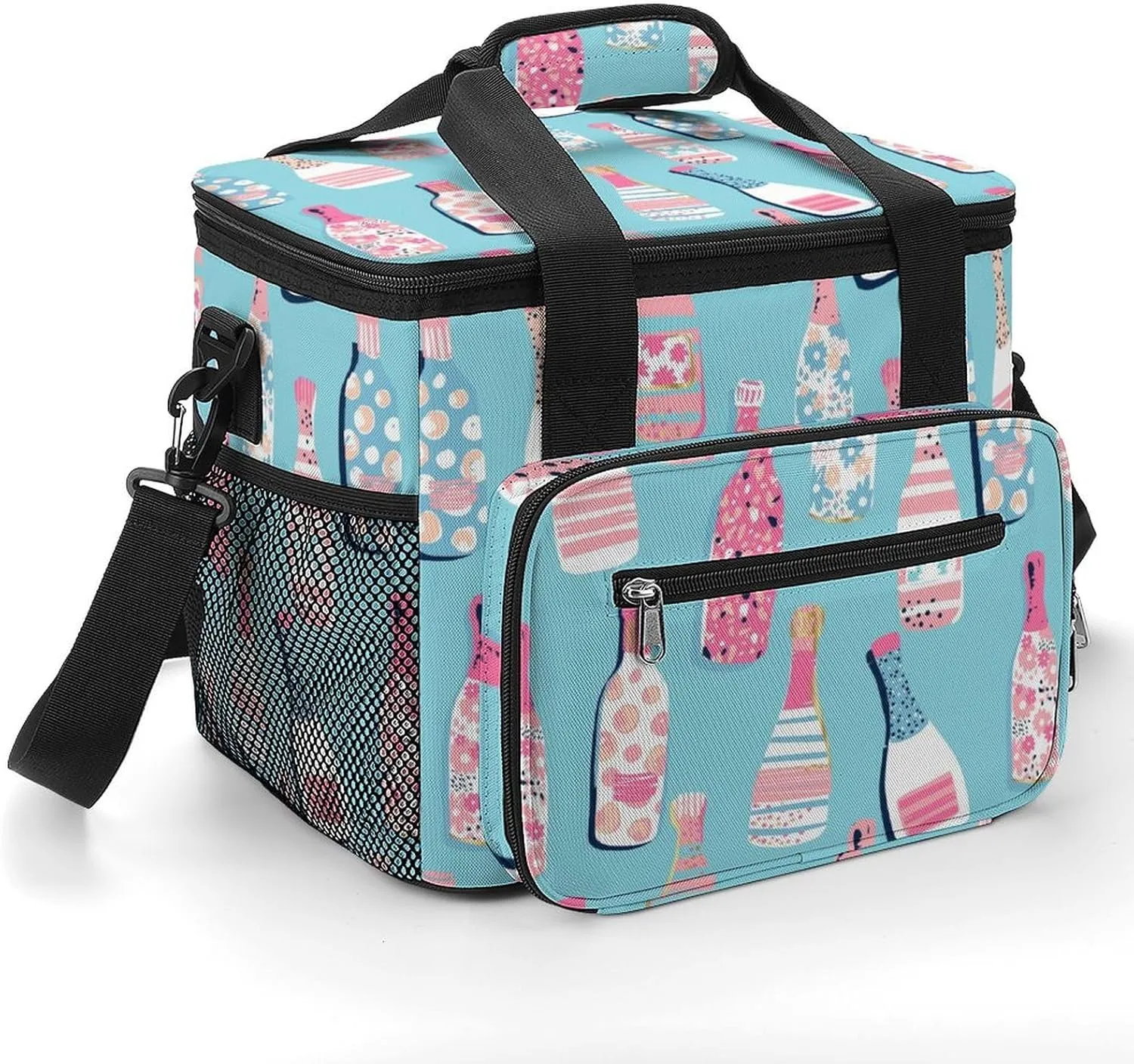 22.5L Waterproof Soft Cooler BagInsulated Lunch Box for Camping Fishing Beach Road Trips