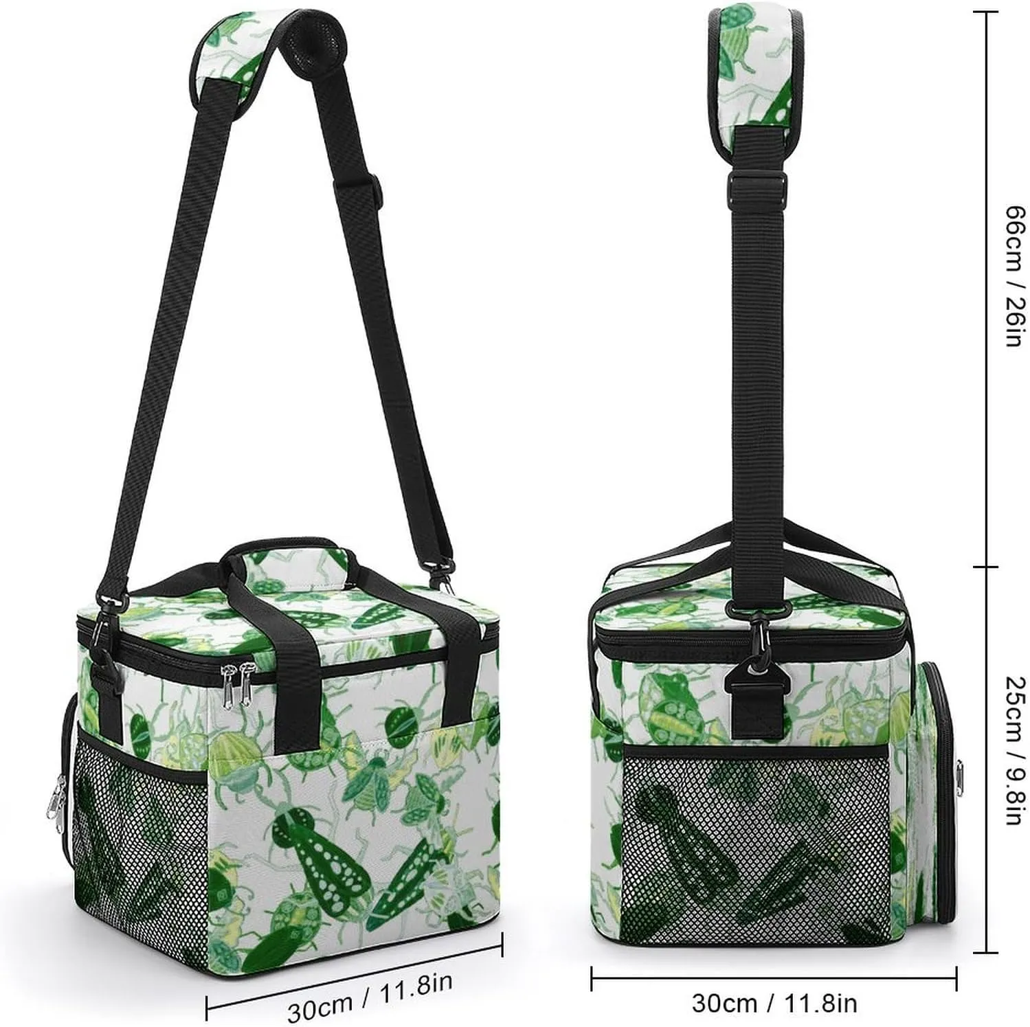 22.5L Waterproof Soft Cooler BagInsulated Lunch Box for Camping Fishing Beach Road Trips
