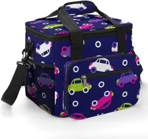 22.5L Waterproof Soft Cooler BagInsulated Lunch Box for Camping Fishing Beach Road Trips