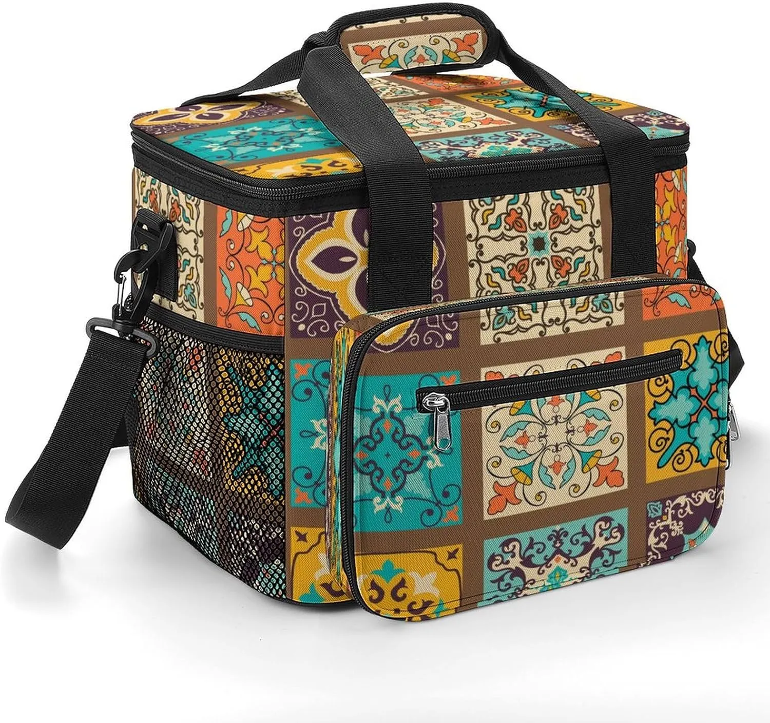 22.5L Waterproof Soft Cooler BagInsulated Lunch Box for Camping Fishing Beach Road Trips