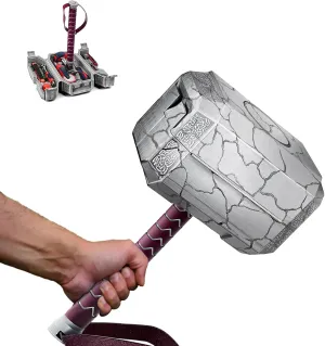 28 Piece Hammer Tool Box, Multifunctional Thor Hammer Tool kit, Home Tool Set, Hand Tools, Novelty Unique Holiday Gift for Men,Thor's Fans