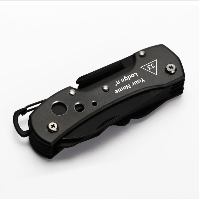 33rd Degree Scottish Rite Pocket Knife - Multifunctional