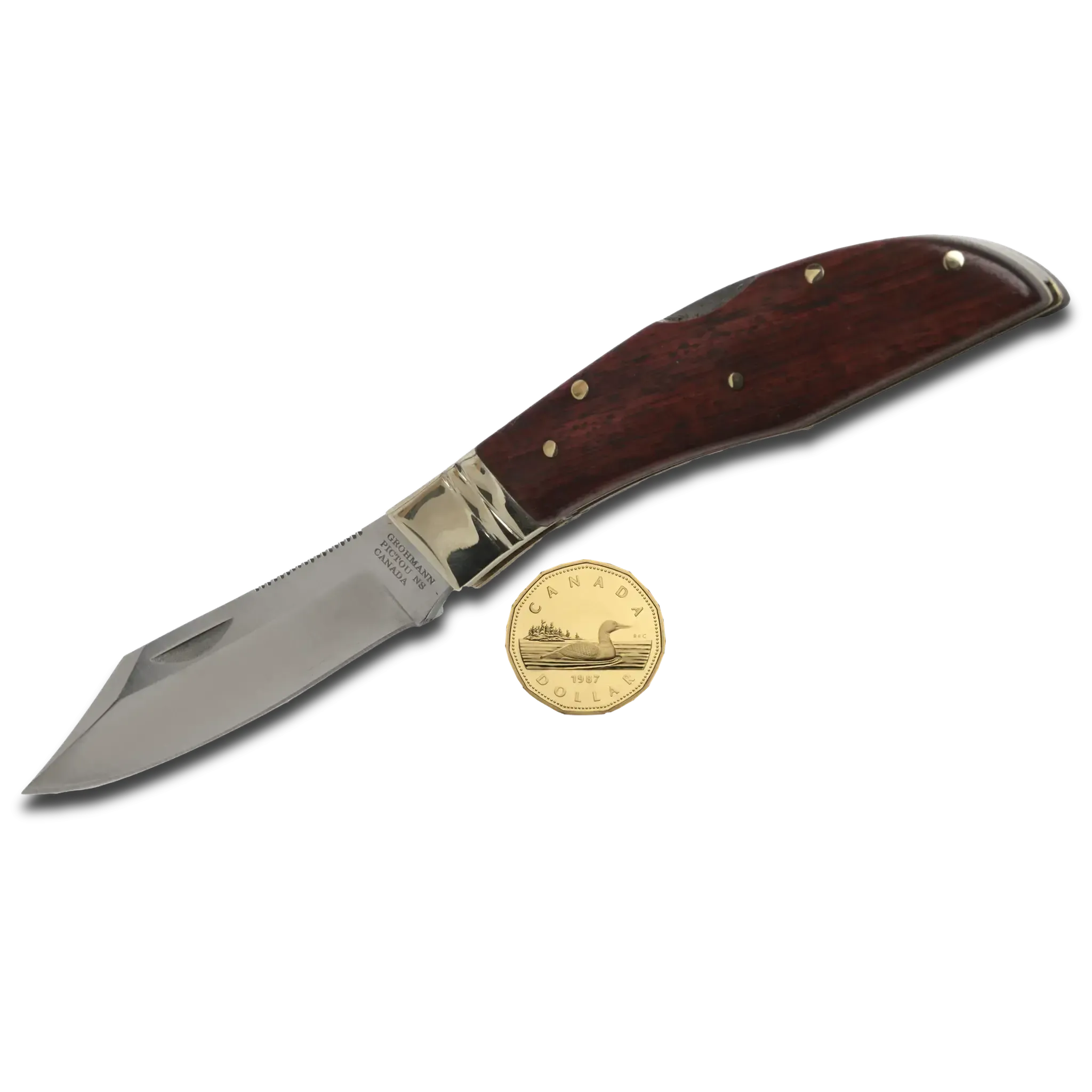 #340S CLIP Mini Russell Lock blade Clip Point