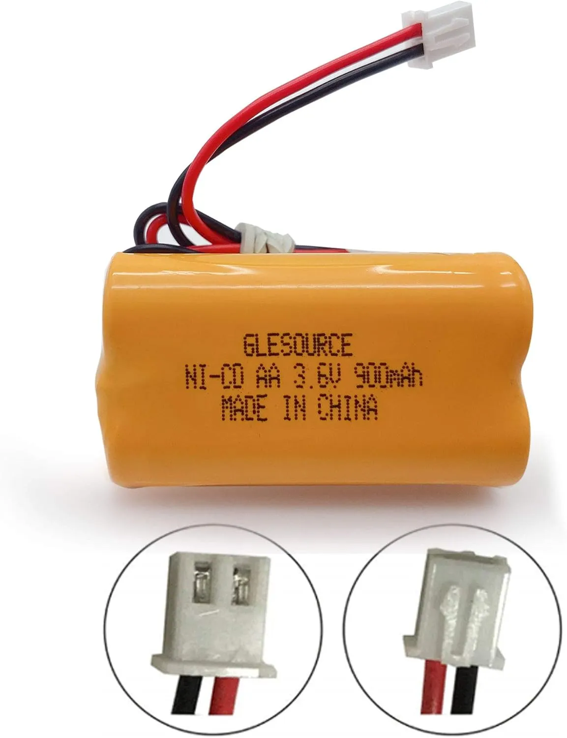 3.6V 900mAh Exit Sign Emergency Light Battery Replacement for Exitronix 10010037, Max Power B2-0031 MH468886, Unitech LEDR-1 6200RP, Dantona CUSTOM-318 OSA230, Lowes 253799 (4 Pack)