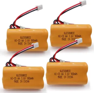 3.6V 900mAh Exit Sign Emergency Light Battery Replacement for Exitronix 10010037, Max Power B2-0031 MH468886, Unitech LEDR-1 6200RP, Dantona CUSTOM-318 OSA230, Lowes 253799 (4 Pack)