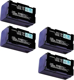 *(4 Pack) BDC70 Battery 7.2V 5240mAh Li-ion Battery for Top-con Sokkia Total Station/GPS