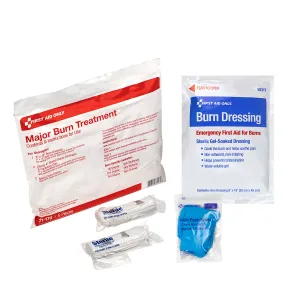 5 Piece First Aid Triage WaterJel Severe Burn Treatment Pack , First Aid Triage Pack - Severe Burn Treatment