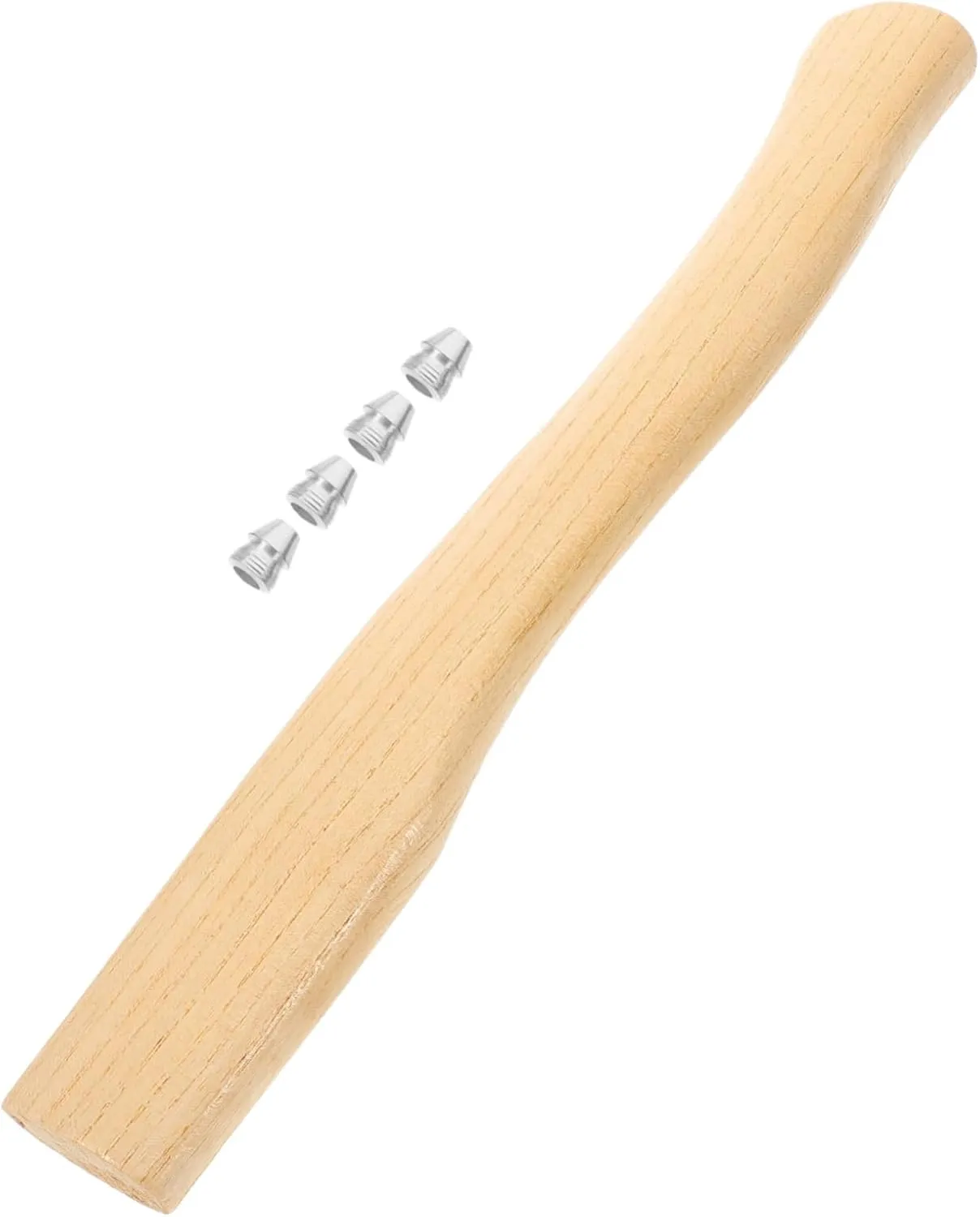 5 Sets Ax Wooden Handle Wooden Handles Wood Axe Part Hatchet Handle Replacement Sturdy Axe Handle Replacement Axe Fitting Handle for Axe Wooden Axe Accessory Axe Grip Axe Handles