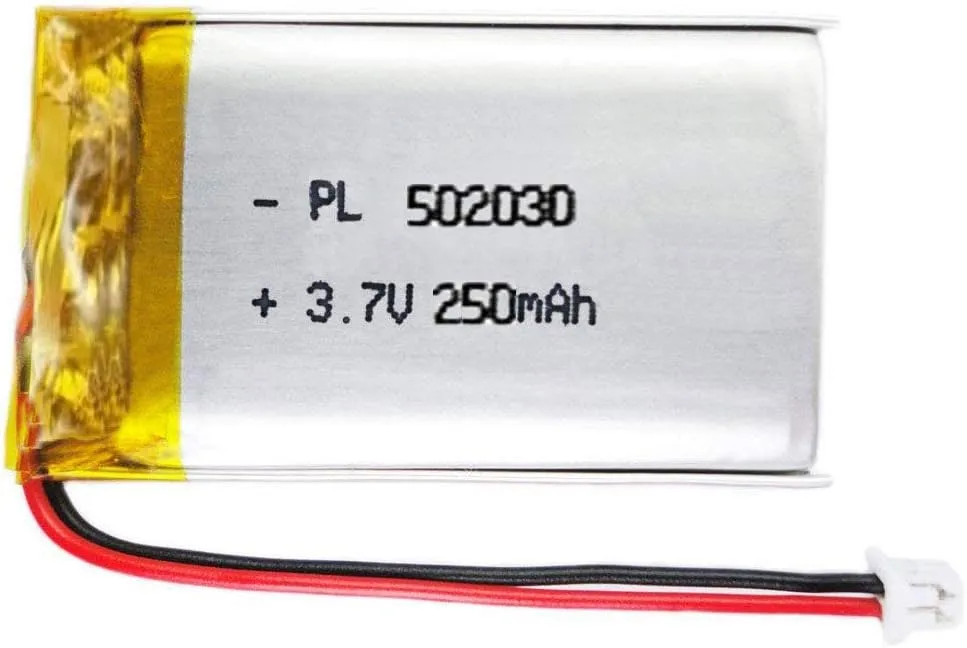 502030 Battery 250mAh Replacement for VXI BlueParrott B250-XT Bluetooth Headset Nextbase Dash cam 402G 412GW 512G Cobra 840 Battery Mini DVR Keychain Cam Small Camera 808 and More 2Pack