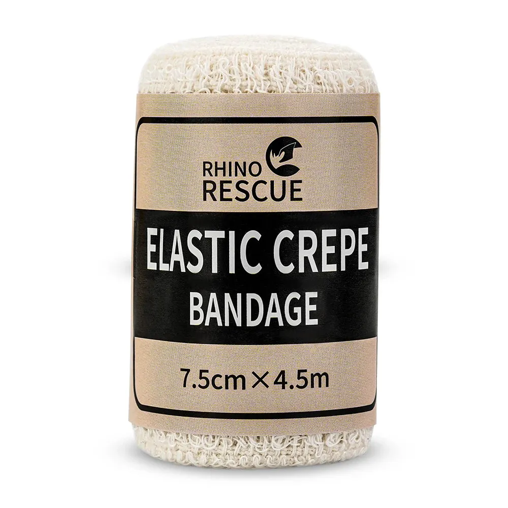 6/12 Pcs Elastic Crepe Bandage Set - First Aid Kit for Outdoor Sports and Emergency Care