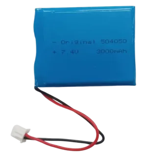 7.4V 3000mAH (Lithium Polymer) Lipo Rechargeable Battery (504050)