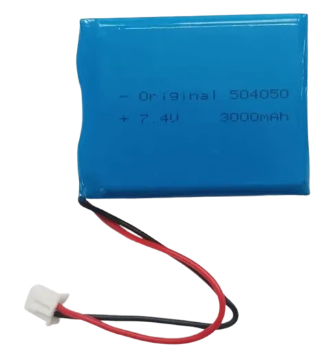 7.4V 3000mAH (Lithium Polymer) Lipo Rechargeable Battery (504050)
