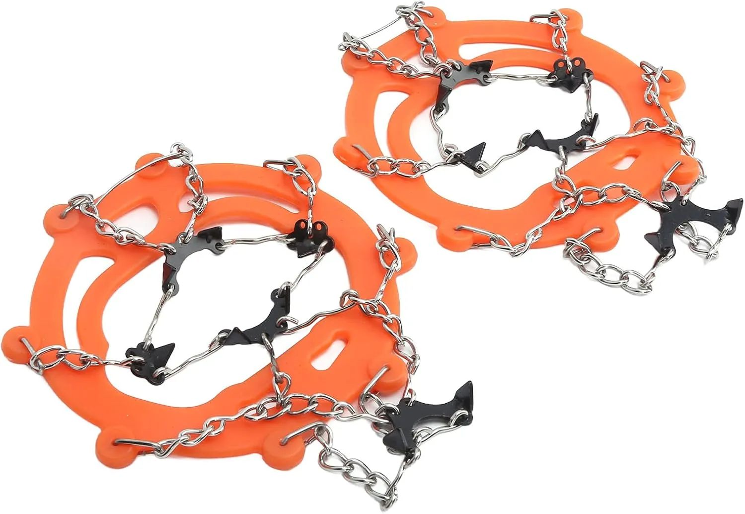 8 Tooth Crampons Foot Cover Ice and Snow Outdoor Walking Weapon Mountaineering Skiing Crampons