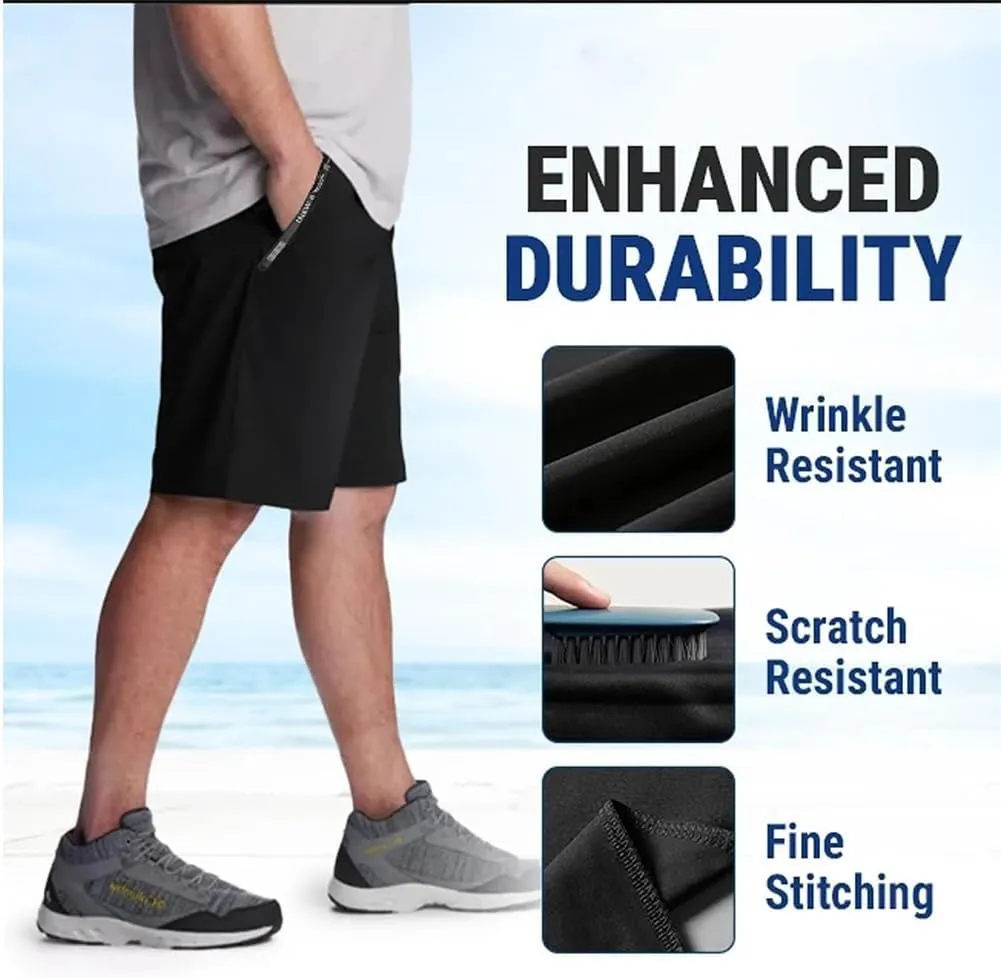 Airyflex Shorts for Women, ICV Shorts for Seniors Men Over 50 Ice Silk Cooling Quick-Dry Active Plus Size Cool Short