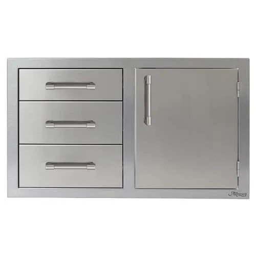 Alfresco | 42" Three Drawers & Door Combo