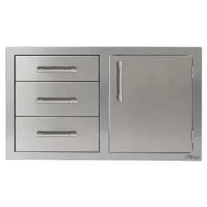 Alfresco | 42" Three Drawers & Door Combo