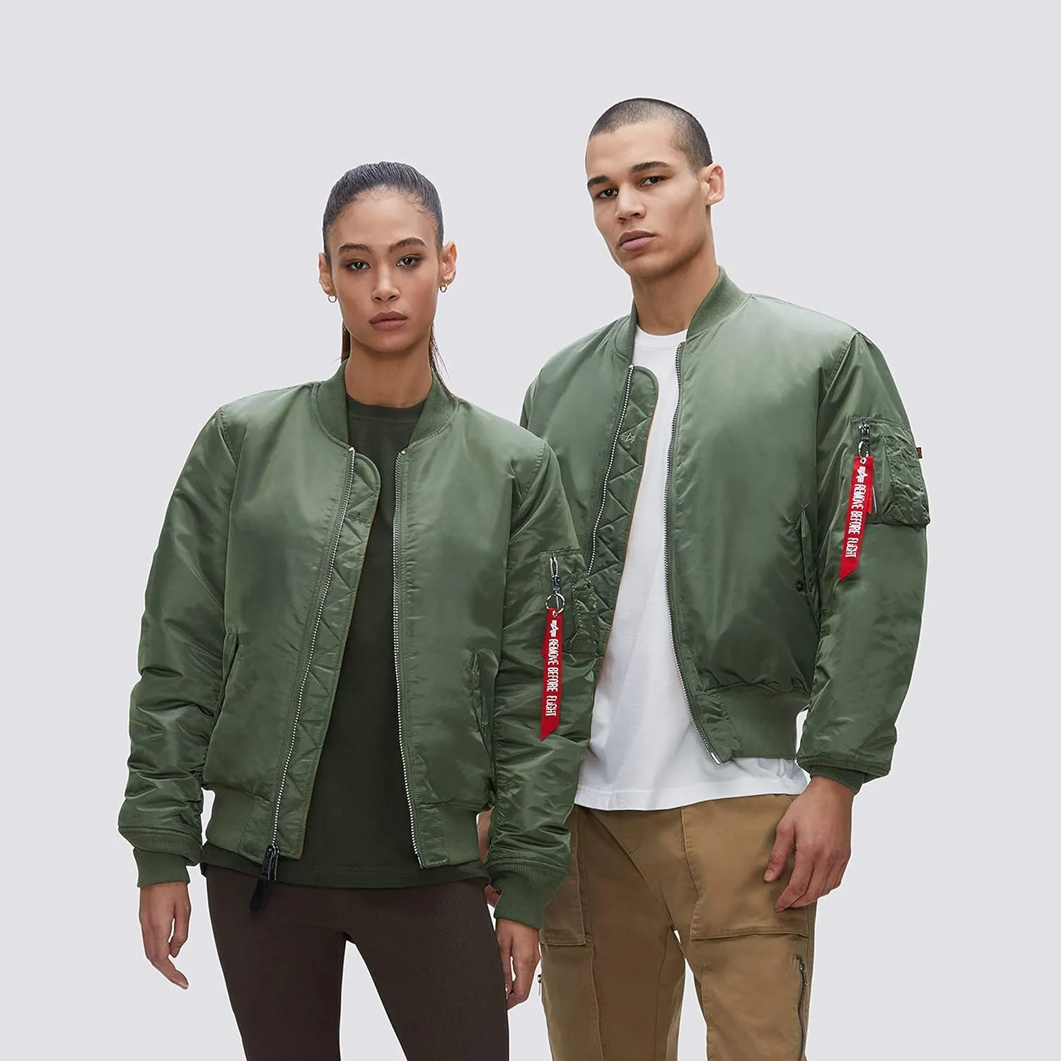 Alpha Industries MA-1 Bomber Flight Jacket - Fighter Pilot Flight Jacket