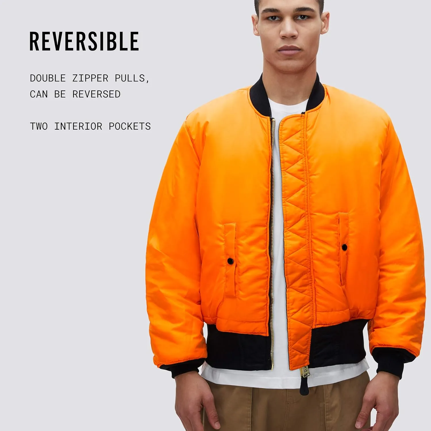 Alpha Industries MA-1 Bomber Flight Jacket - Fighter Pilot Flight Jacket