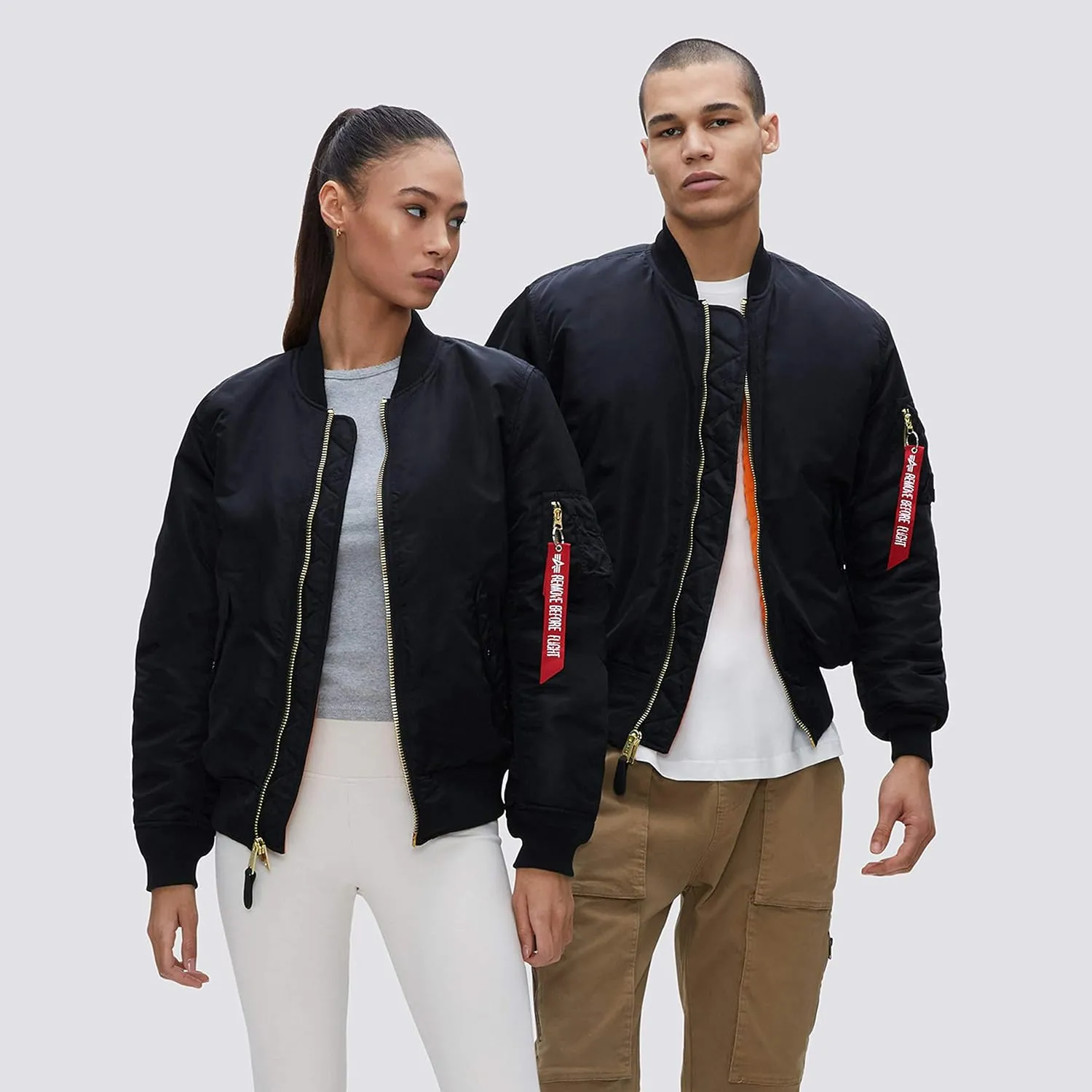 Alpha Industries MA-1 Bomber Flight Jacket - Fighter Pilot Flight Jacket