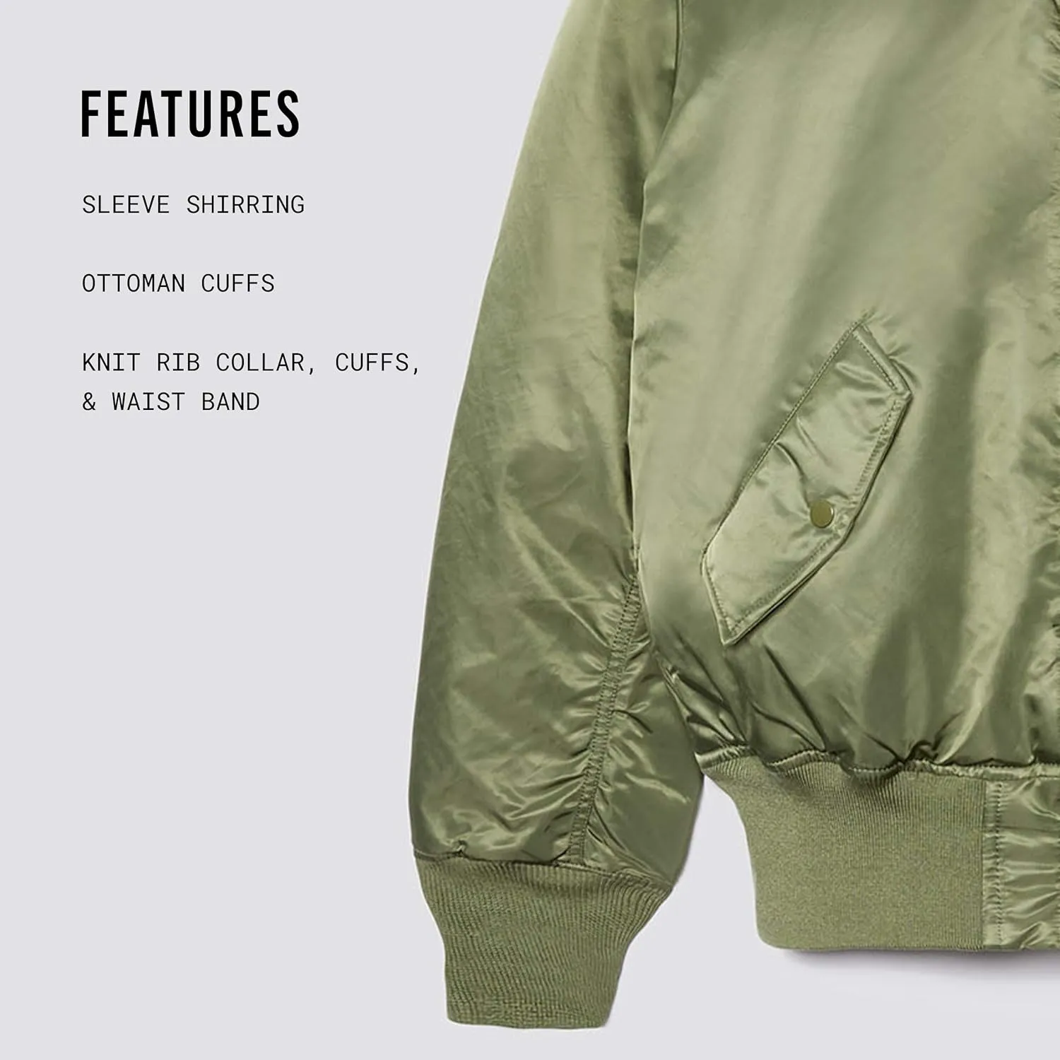 Alpha Industries MA-1 Bomber Flight Jacket - Fighter Pilot Flight Jacket