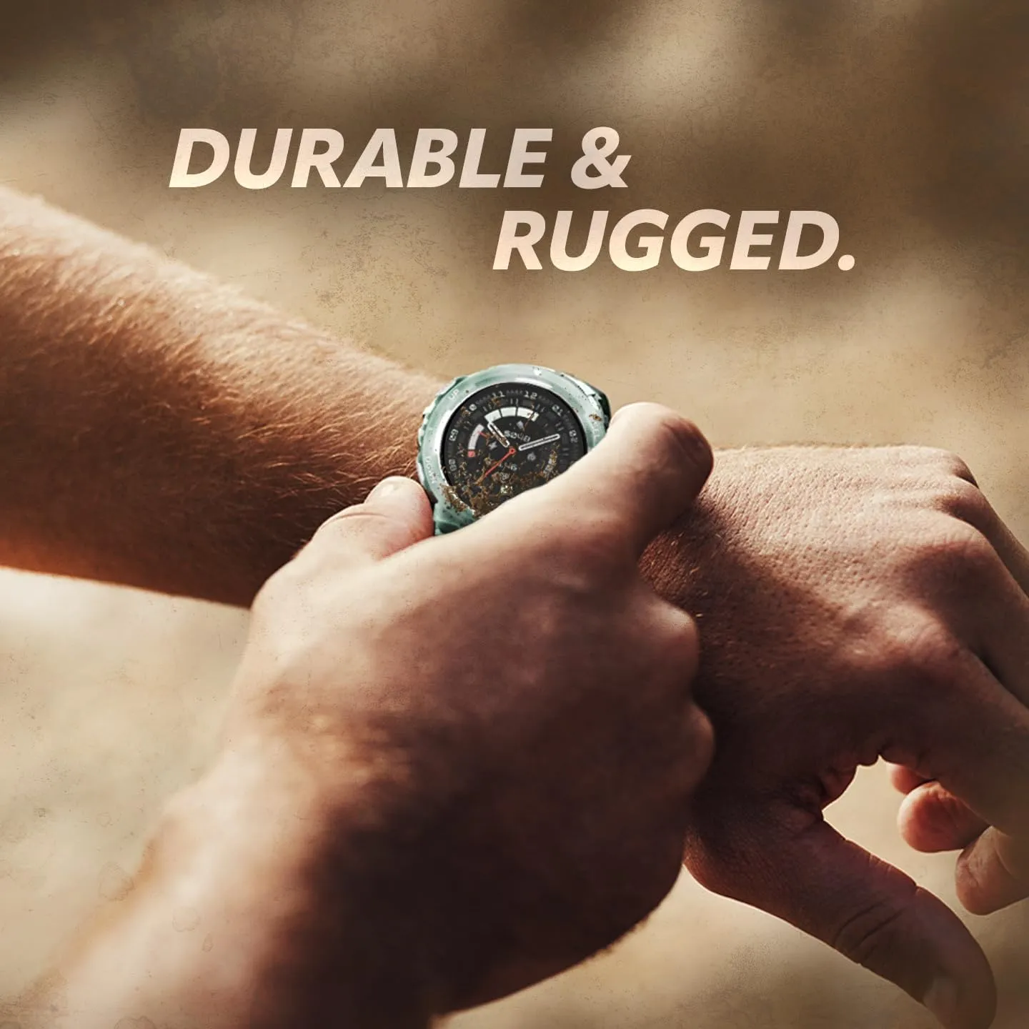 Amazfit Active Edge Smart Watch 46 mm, Rugged Fitness Watch, GPS, AI Health Coach, 16-Day Battery, 130  Sports Modes, Activity Trackers and Smartwatches Android and iPhone Compatible, Lava Black