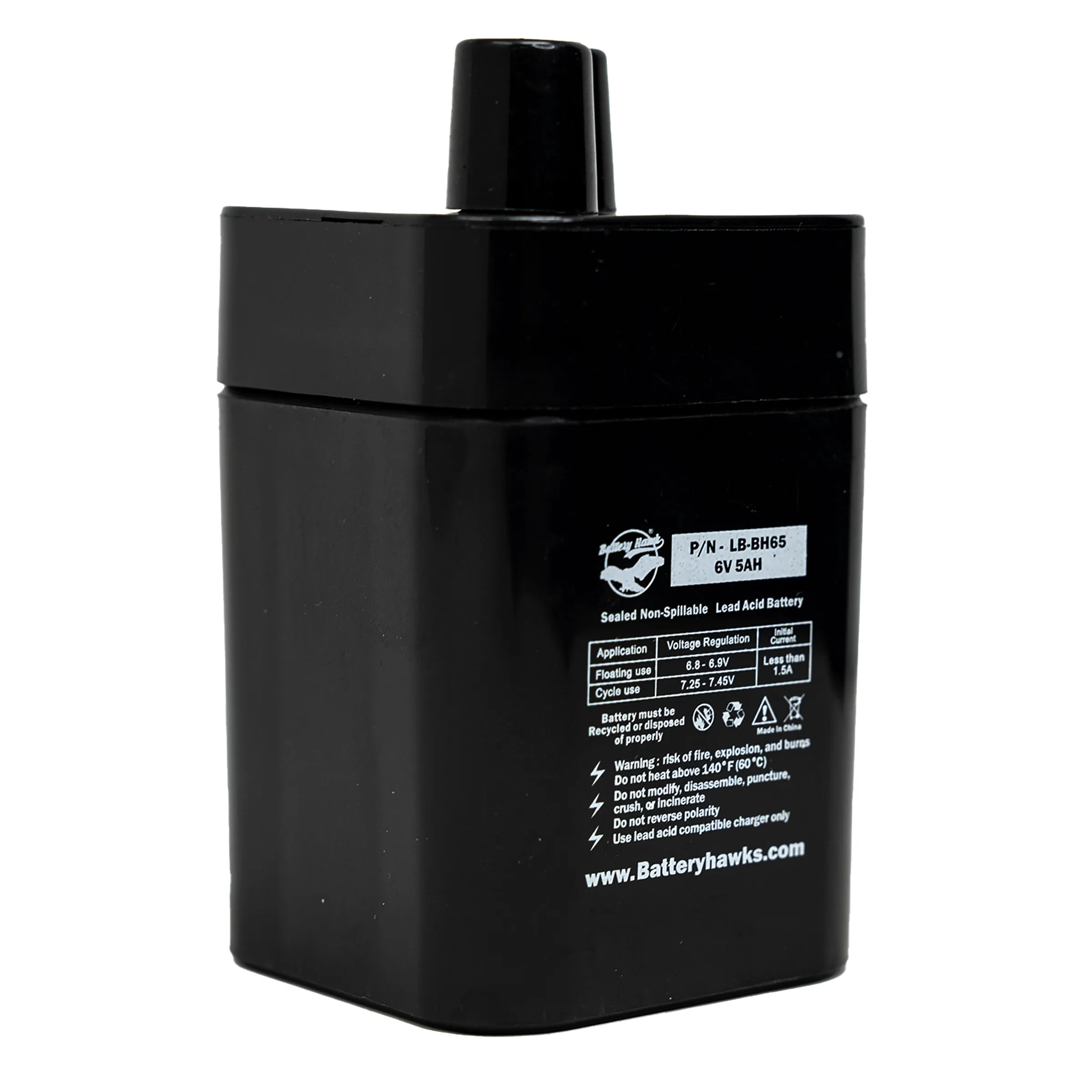 American Hunter 28314 AmHntr Werker WKA65SP Power-Sonic PS-650L 6V 5AH Battery