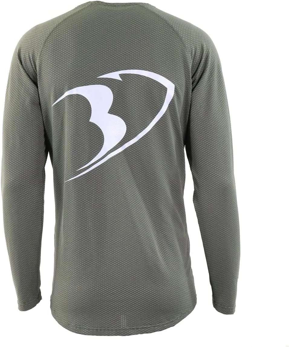Angler Long Sleeve Shirt | Lightweight Performance Fishing Shirt with UPF Sun Protection | Moisture-Wicking, Quick-Dry Fabric