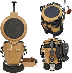Animus Cooler- Built in Organization Bucket Cooler for Lunch, Water and Gear. Ideal for Mining, Construction, Fishing & Outdoors. Durable & Insulated