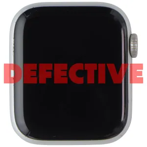 Apple Watch SE (1st Gen) Smartwatch (A2352) GPS - Silver AL (44mm)