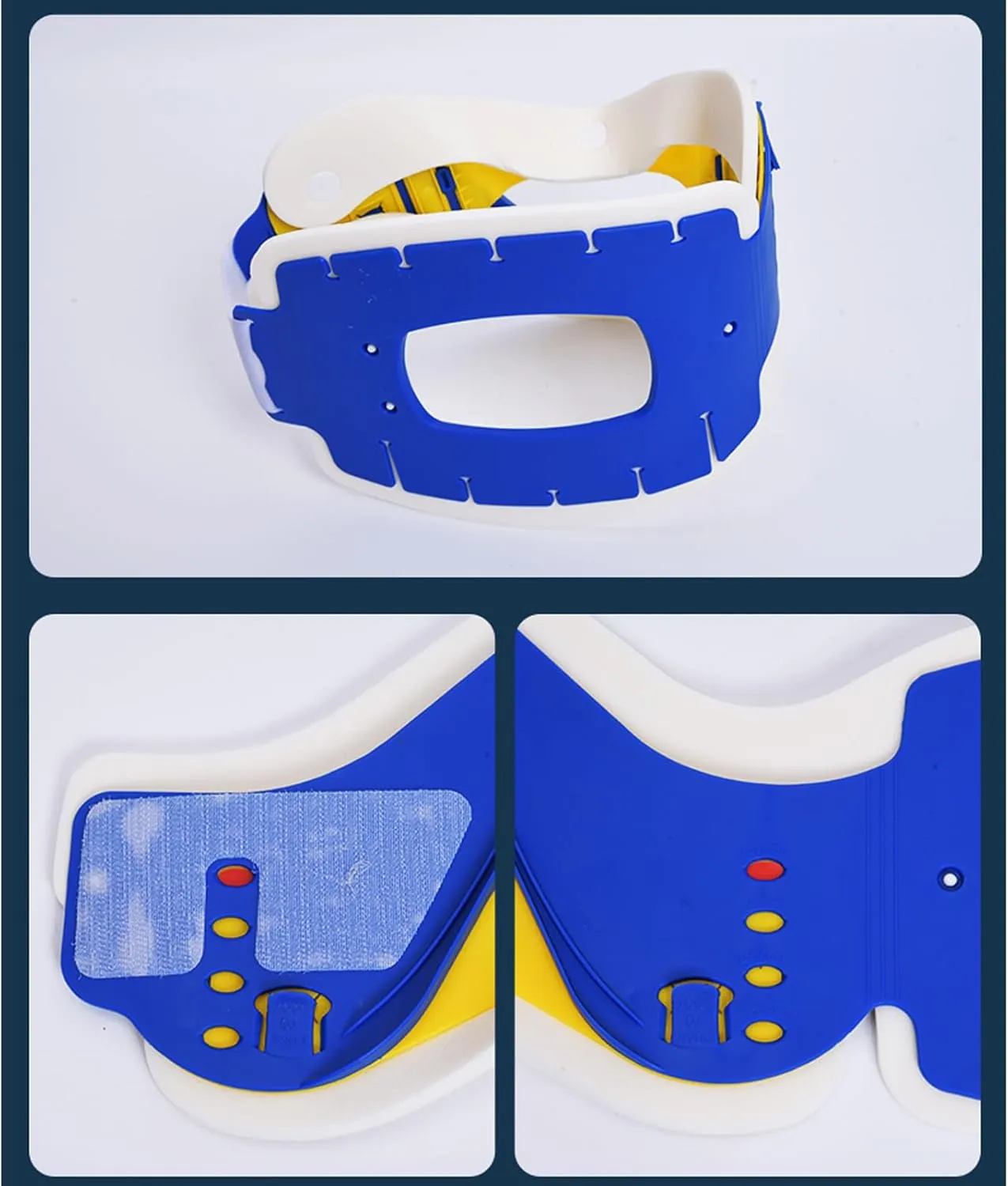 Aquatic Spine Board Rescue Kit - 72”x17”x2” Portable Portable Patient Transport Rescue with Neck Brace & Head Bed, Lightweight PE Plastics Ambulance Stretcher Gurney,Orange-72 * 17 * 2in