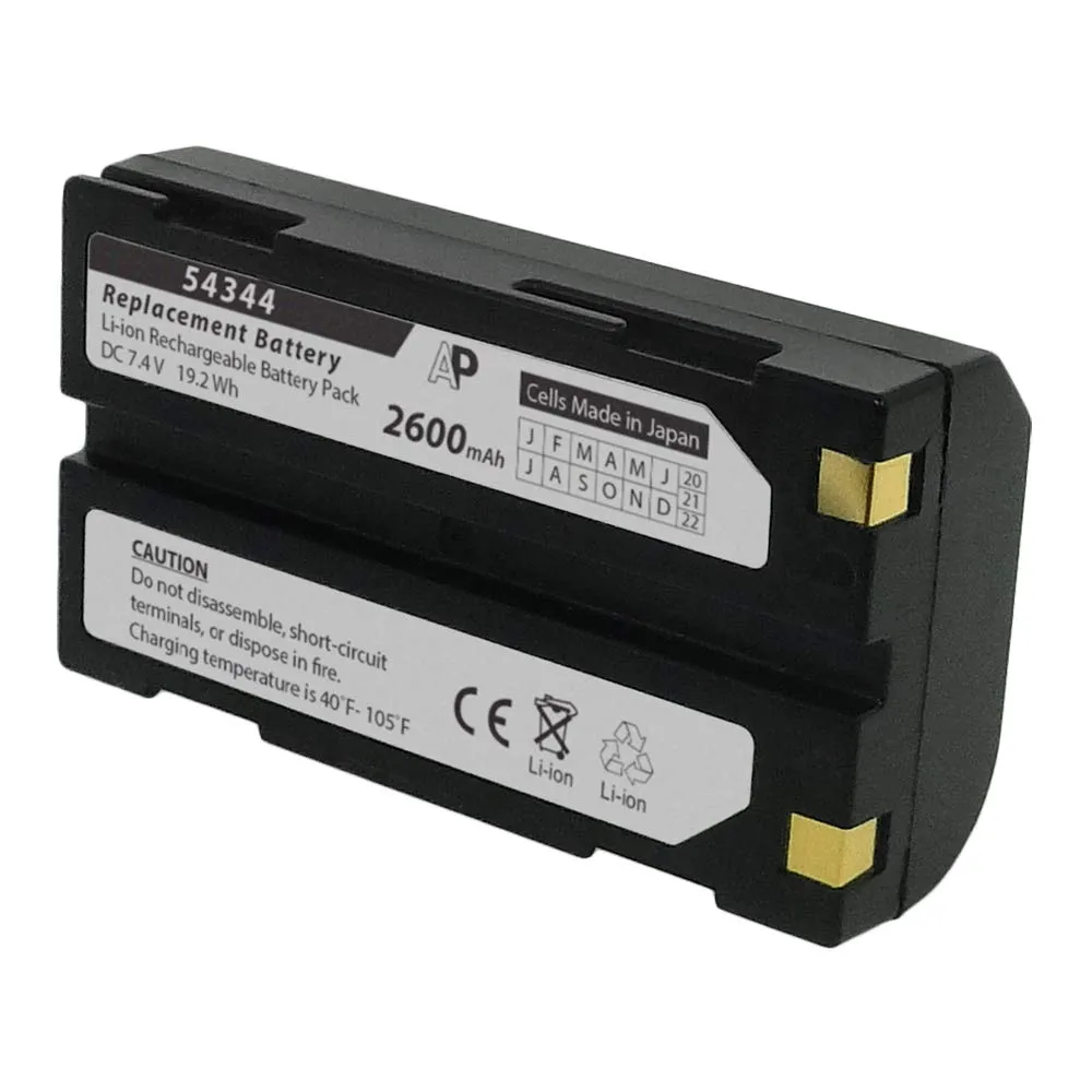 Artisan Power Replacement Battery for Trimble GPS Receiver Systems | 2600 mAh | Li-ion Rechargeable Battery Pack | Made in Japan Cells by Panasonic | Replace Trimble Battery 54344, 92600, and 52030
