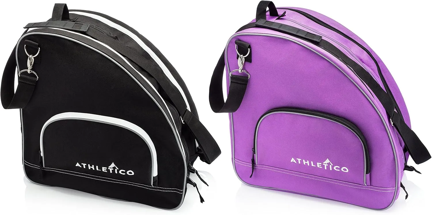 Athletico Premium Ice & Inline Skate Bag - Carry Ice, Roller & Inline Skates for Kids & Adults