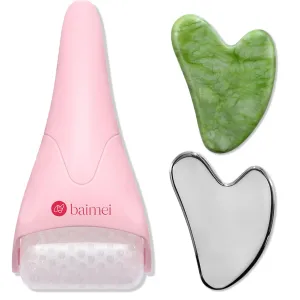 BAIMEI Ice Roller and Gua Sha Set for Radiant Skin
