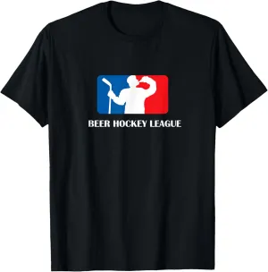 Beer Hockey League T-Shirt Adults T-Shirt