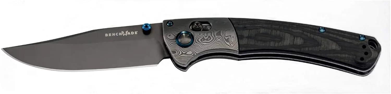 Benchmade 15080BK-191 Crooked River Axis Lock Folding Knife (Limited Gold Class)