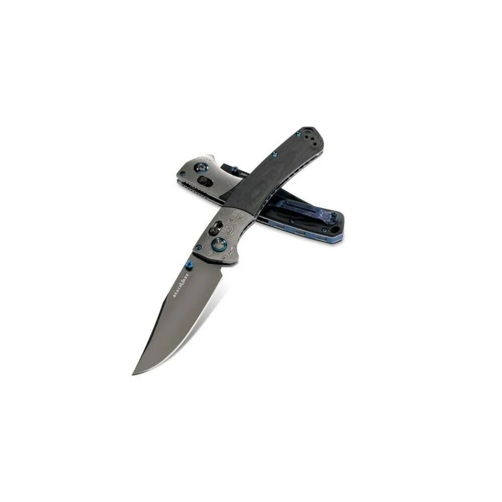 Benchmade 15080BK-191 Crooked River Axis Lock Folding Knife (Limited Gold Class)