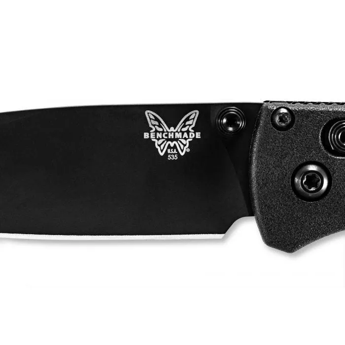 Benchmade 535BK-2 Bugout 3.24" CPM-S30V Black Plain Drop-Point Folding Knife