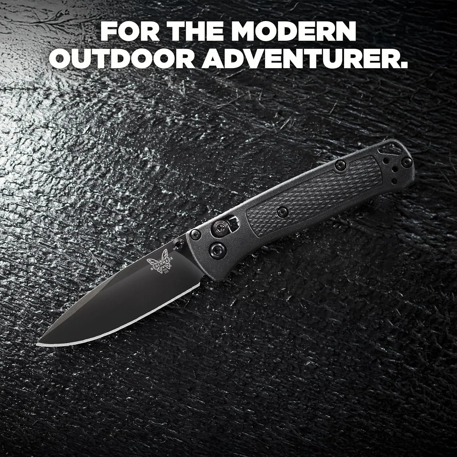 Benchmade - Mini Bugout 533 Folding Knife with Black Carbon Fiber Elite Handle (533BK-2)